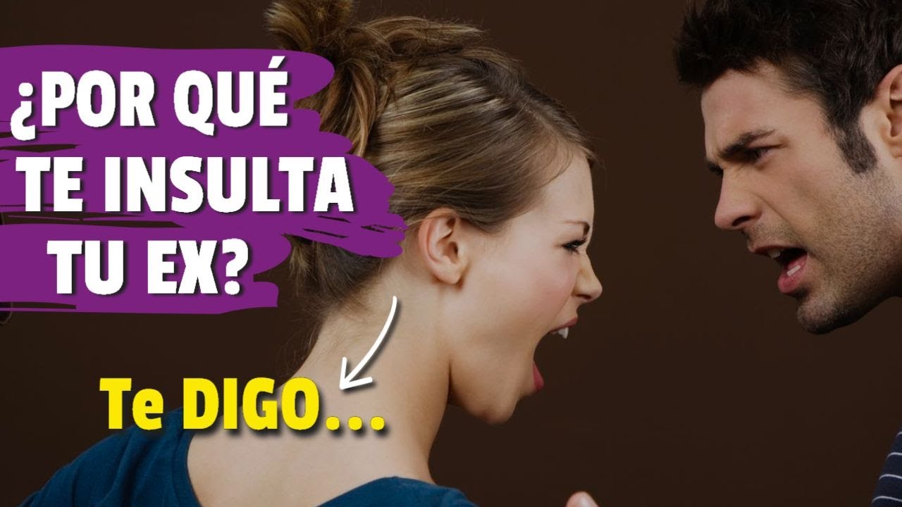 porque mi ex me insulta tanto