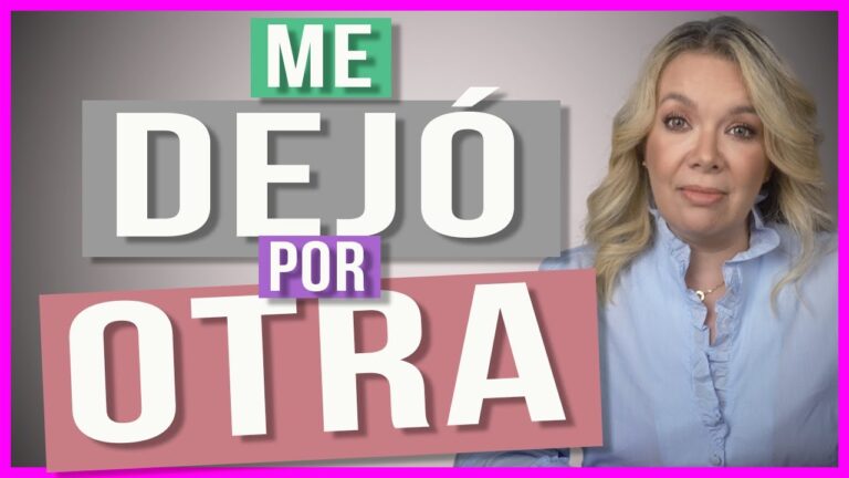 porque siempre me dejan por otra mujer