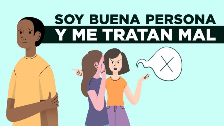 porque tratan mal a las buenas personas