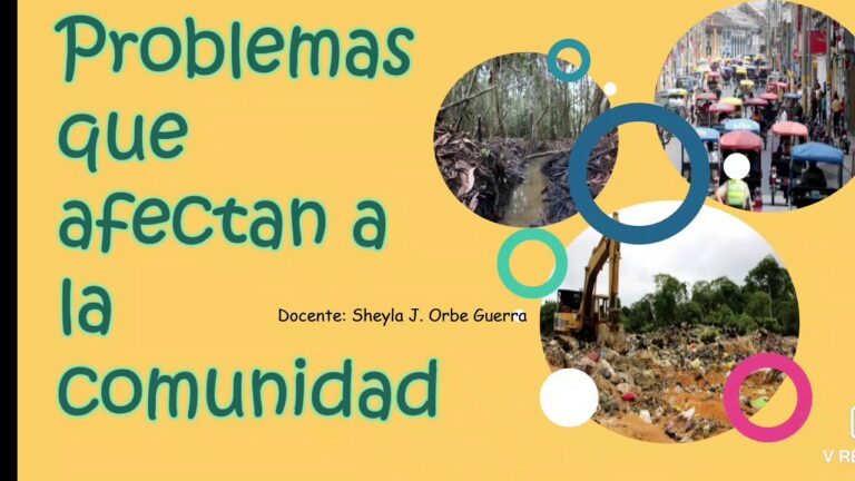 problemas comunes en una comunidad