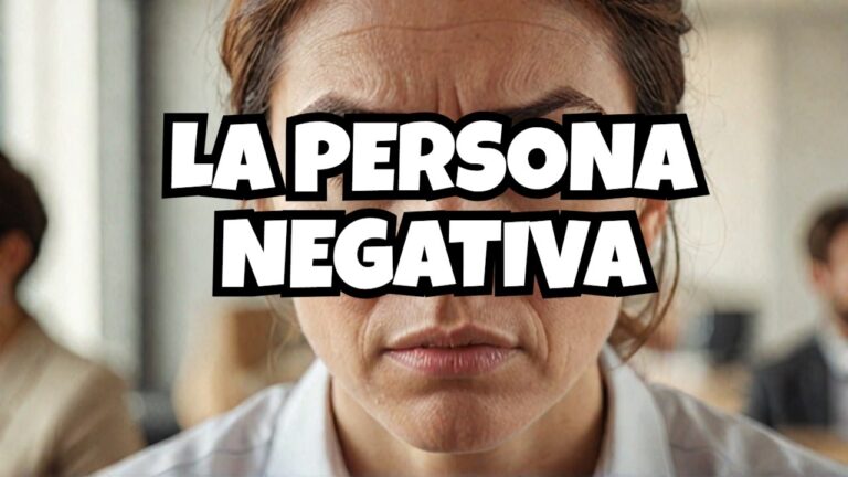 psicologia como tratar a una persona negativa