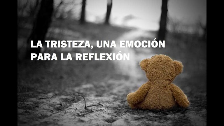 que es la tristeza emocion