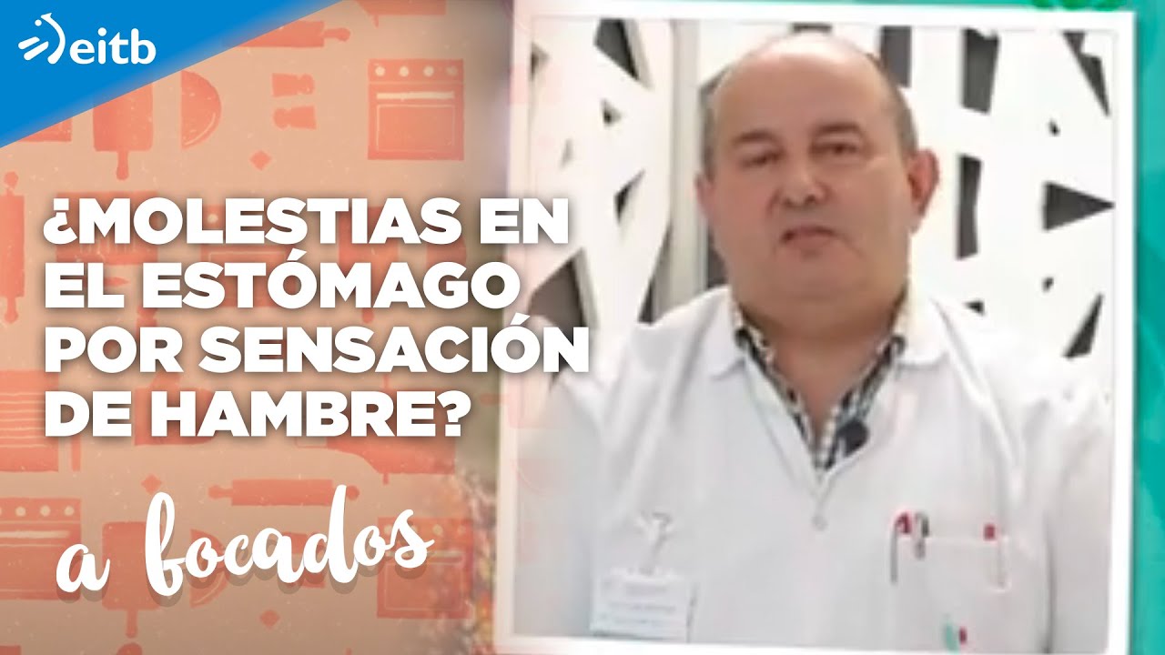 sensacion de vacio en el estomago y hambre