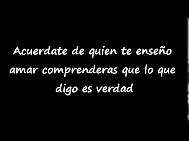 solo escucha amor lo que voy a decir