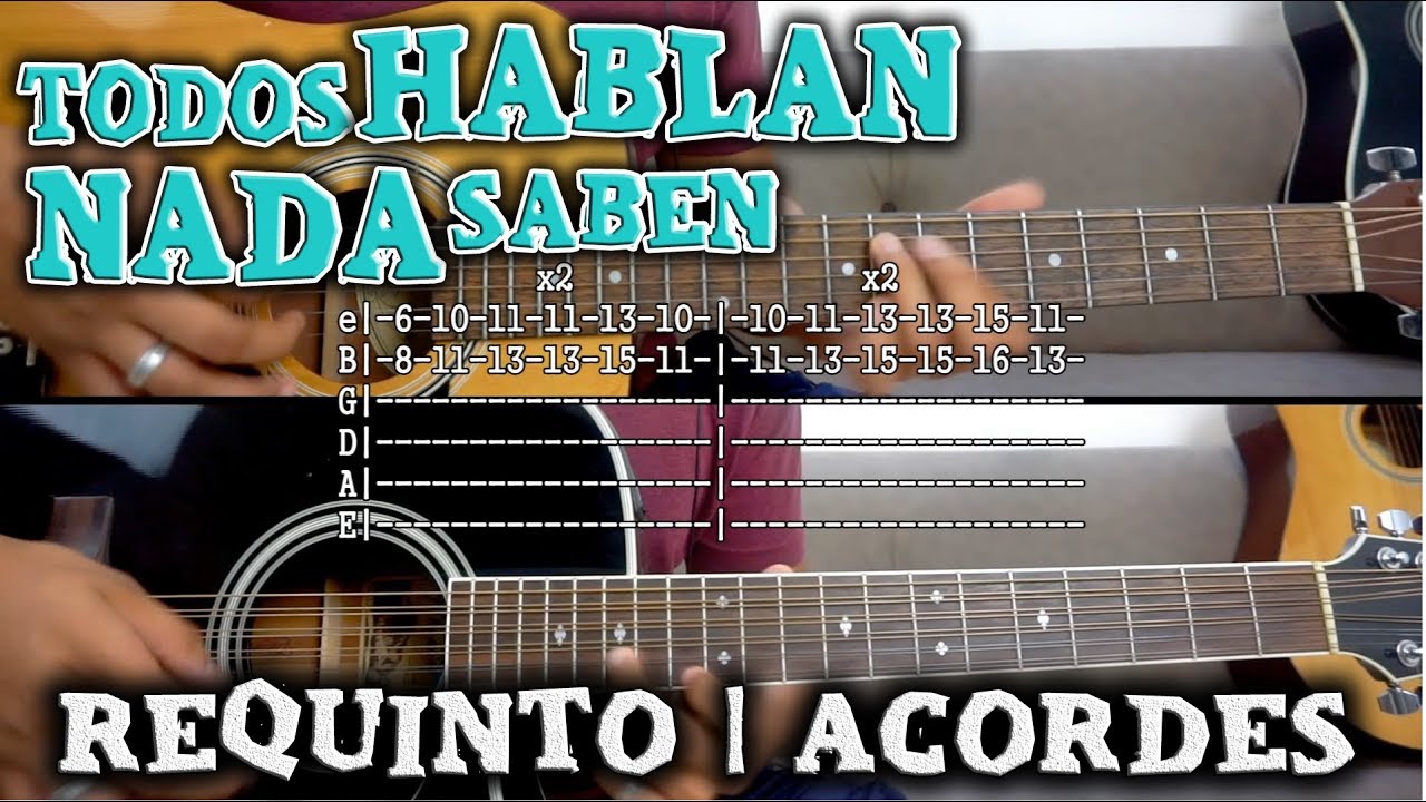 todos hablan nada saben acordes