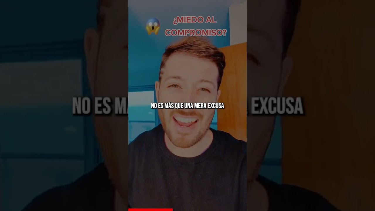 un hombre con miedo al compromiso vuelve