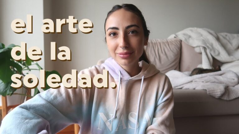 vivo sola y me siento sola